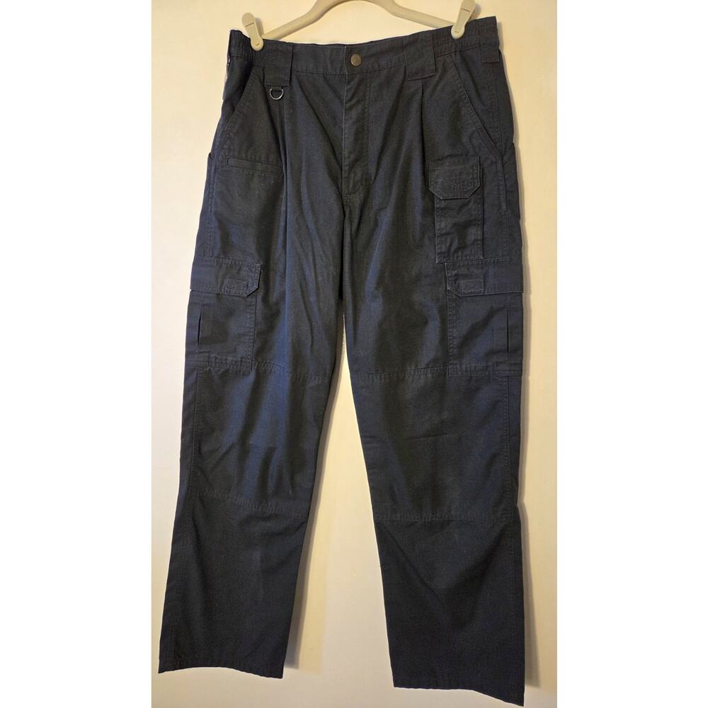 5.11 Tactical Pants Men 32x32 Utility Black Cargo Pockets Police Combat Ripstop